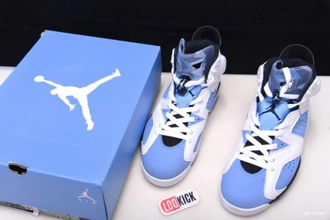 1st Kicks Shoes Jordan 6 CT8529-410 Air UNC 0709
